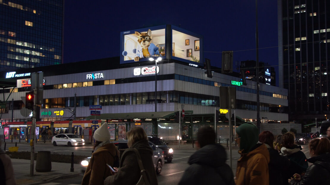Pracuj.pl stawia na reklamę 3D na ekranach Digital OOH