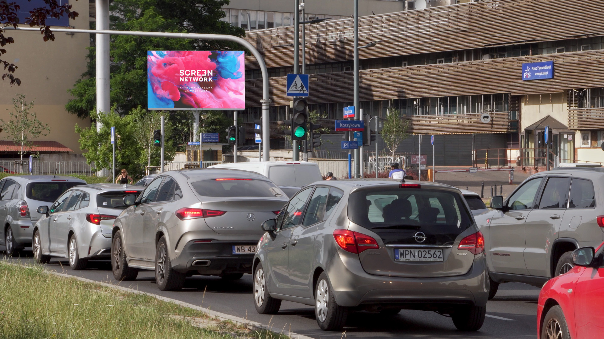 Reklama-LED-Warszawa-Raszyńsk-Plac-Zawiszy-Nowogrodzka-ekran-reklamowy-telebim