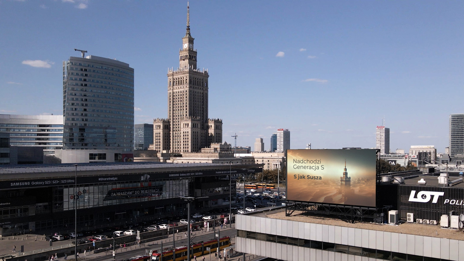Polskie miasta zasypane piaskiem – ekrany ostrzegają przed suszą