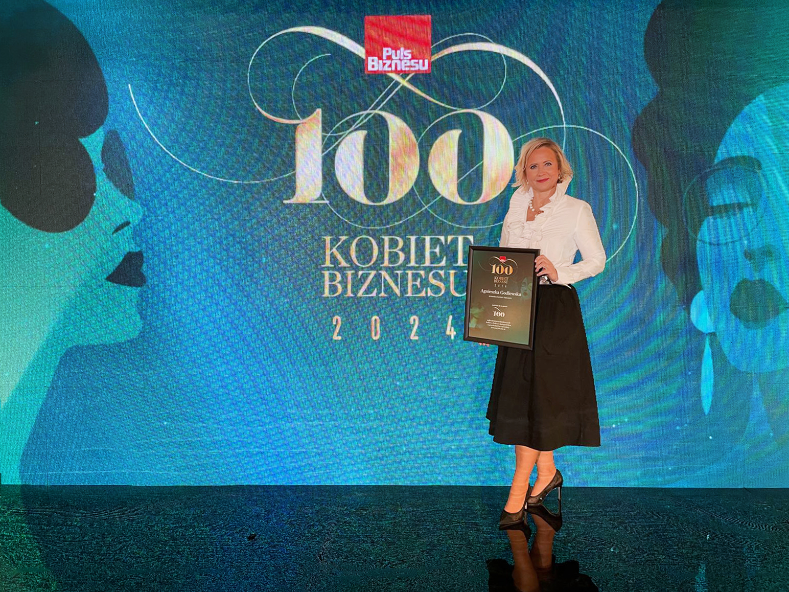 Agnieszka Godlewska wśród 100 najbardziej przedsiębiorczych kobiet w Polsce!