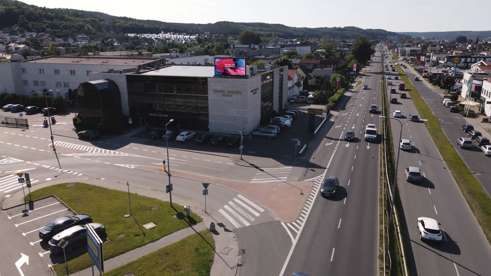 Gdynia Rumia telebim Screen Network
