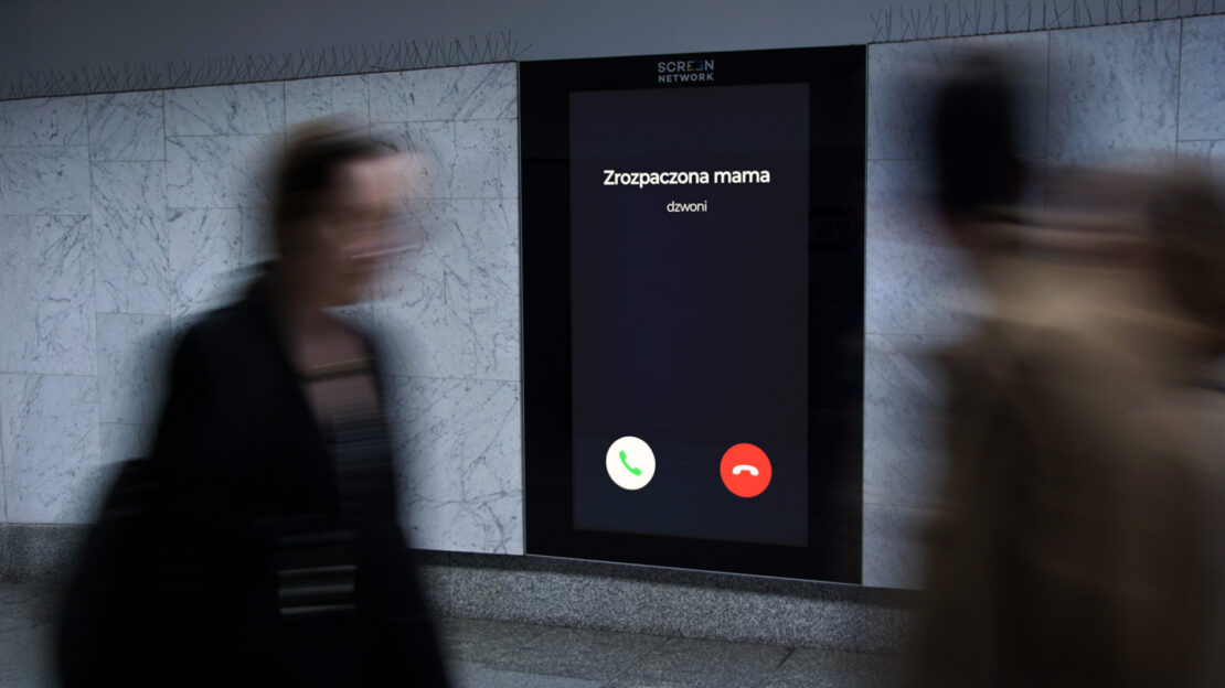 Właśnie trwa połączenie w sprawie zaginionego dziecka
